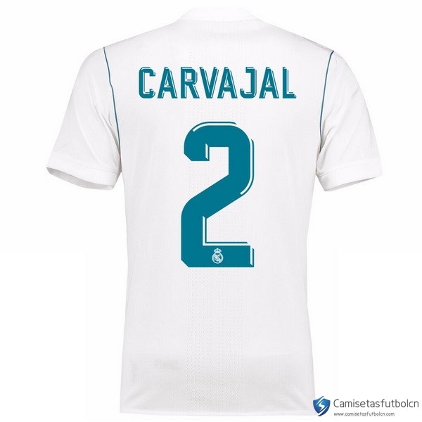 Camiseta Real Madrid Primera equipo Carvajal 2017-18